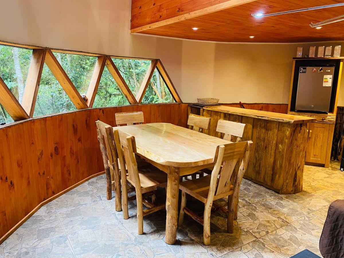 Ferienwohnung Domos Hijos Del Bosque Coñaripe Exterior foto