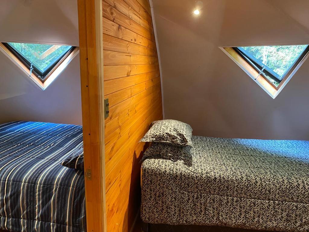 Ferienwohnung Domos Hijos Del Bosque Coñaripe Exterior foto